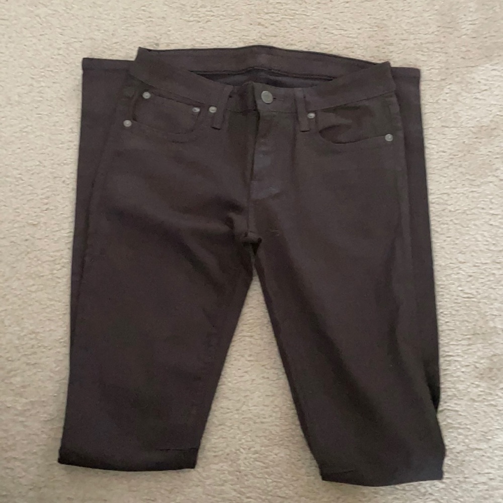 Women’s Helmut Lang Waxed Leather Pants